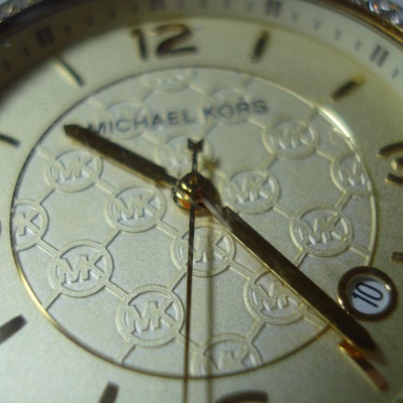 MK5430 GORGEOUS 1/1 LADIES MICHAEL KORS HIGH END 3 DIALS DIAMOND WATCH RTL $355 main image 6